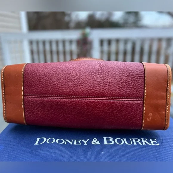 🥵 VERY RARE 🔥 VINTAGE DOONEY AND BOURKE AWL GLADSTONE SHOPPING BAG - Picture 7 of 14
